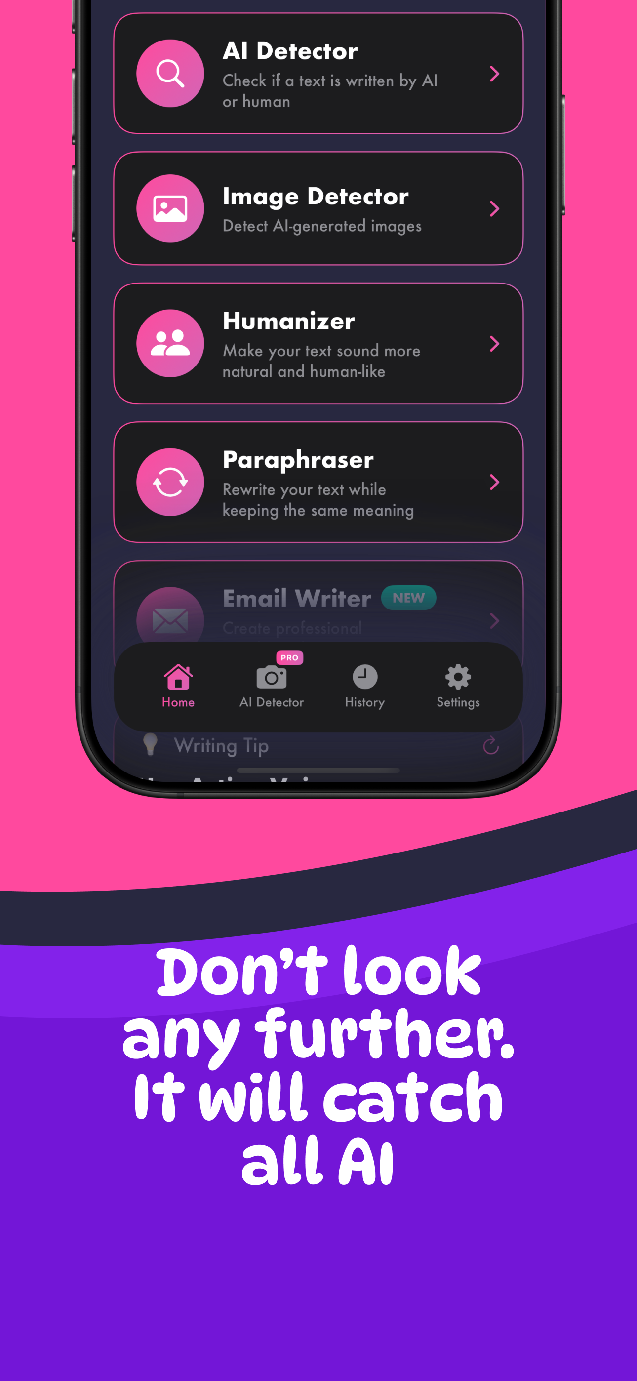 AIDetector App Screenshot